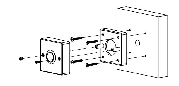 PBK-G-19SS-2 fém házas NO-NC nyomógomb  szerelése